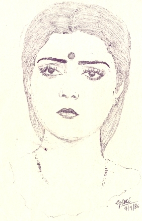 Portrait of BhanuPriya
