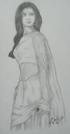 Saree Sketch