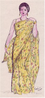 Saree - Indian Woman Dress Style